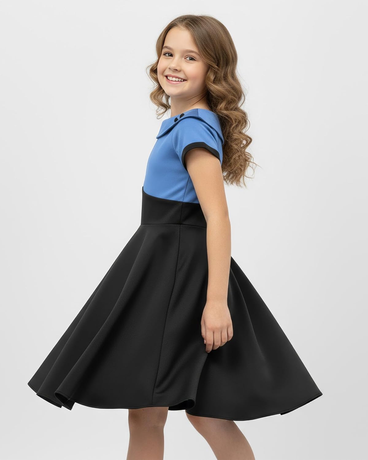BlackButterfly Kids 'Valerie' Vintage Clarity 50's Girls Dress - Image 4