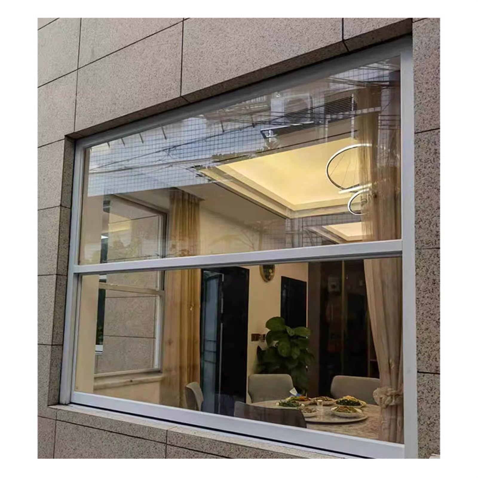 Ventana de escape aislada para sotano de diseno moderno y funcional