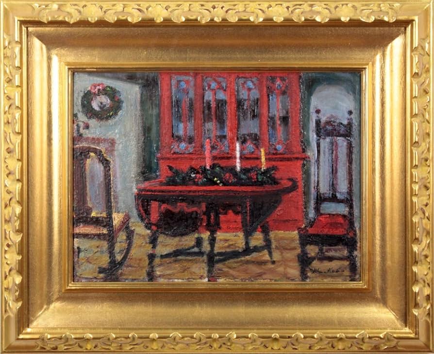 久保守画‐油彩‐壁画 Amazon.co.jp: 久保 守『降誕祭』油彩画真作保証 絵画 - 北海道画廊