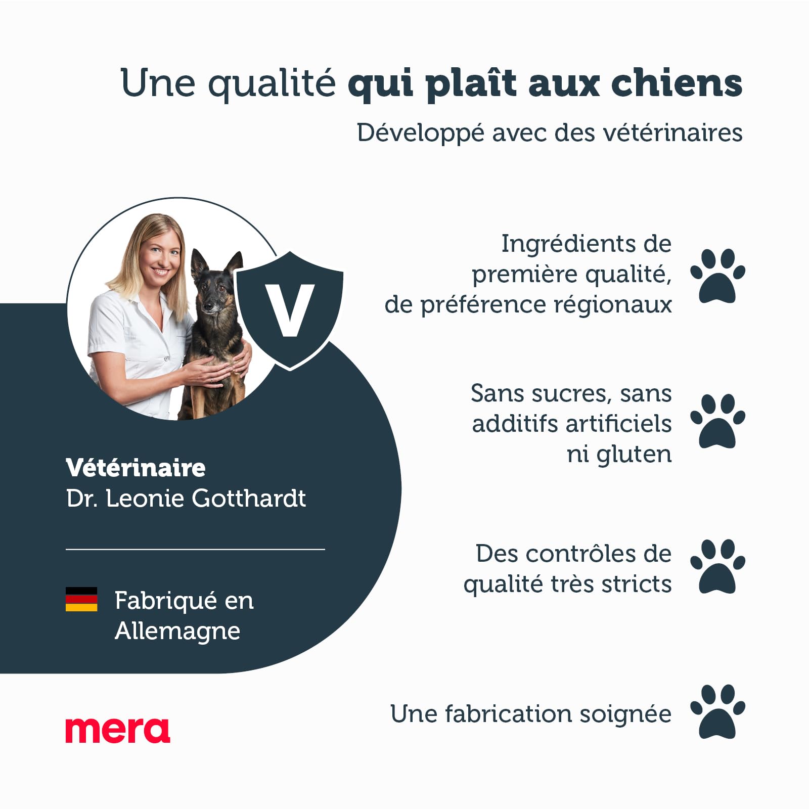 MERA Pure Sensitive Mini Agneau et Riz, Croquettes pour Petits Chiens Sensibless, Petites Croquettes sans Blé et sans Sucre (4 kg)