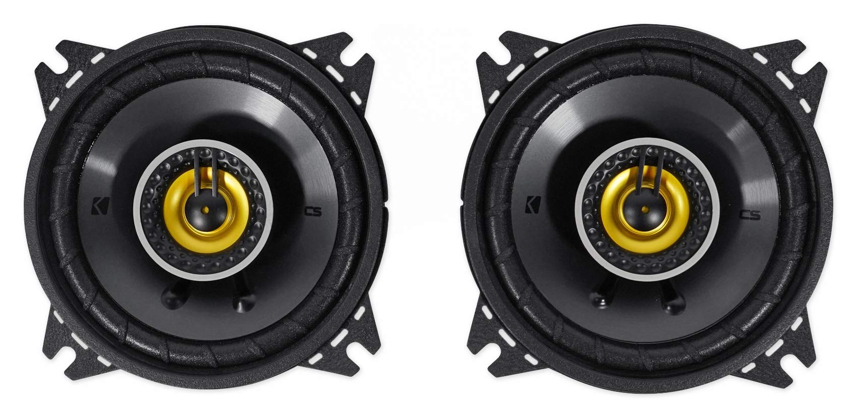 Amazon.co.jp: KICKER (4) 46CSC44 4インチ 300ワット 4オーム 2ウェイ