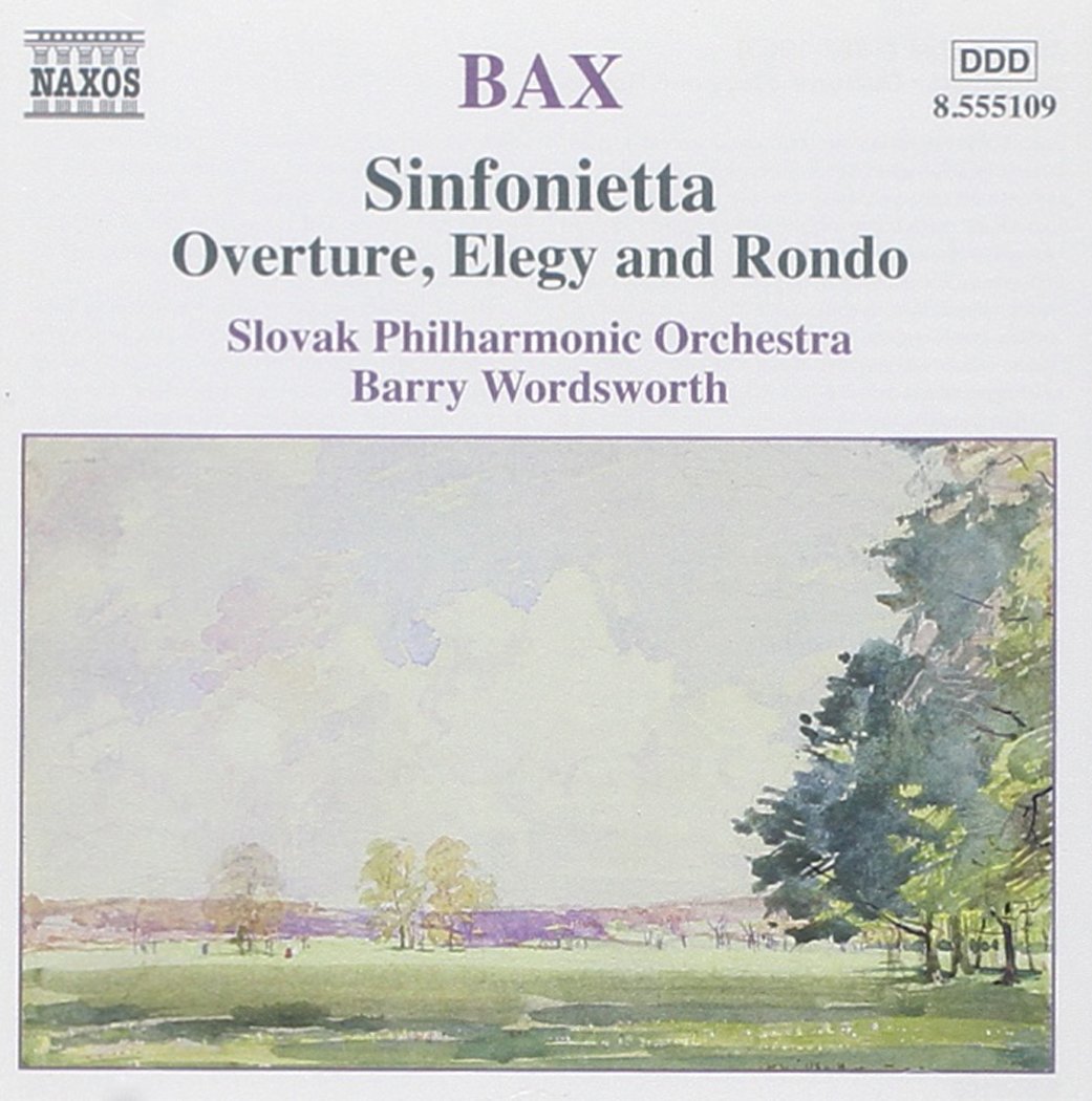 Arnold Bax - Overture, Elegy & Rondo Sinfonietta (Wordsworth, Slovak Po) CD Album - Used