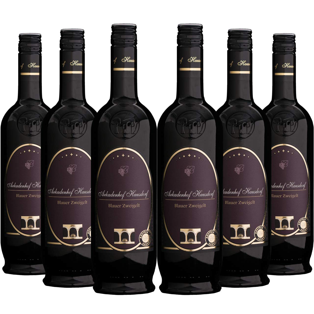 Blauer Zweigelt - Der Klassiker | Bio Rotwein trocken | biologisch, vegan, handlese | Qualitätswein aus Österreich, Wagram (6x 0.75l)