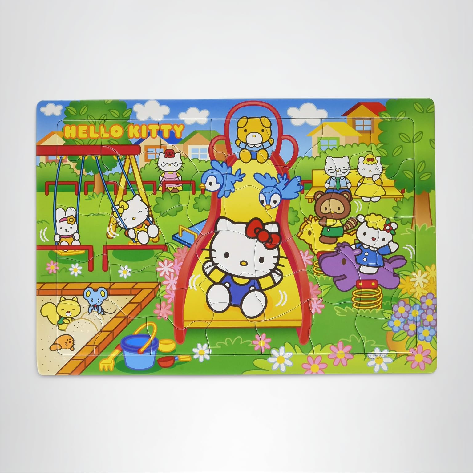 Amazon.co.jp: 40ピース 子供向けパズル ハローキティのこうえん