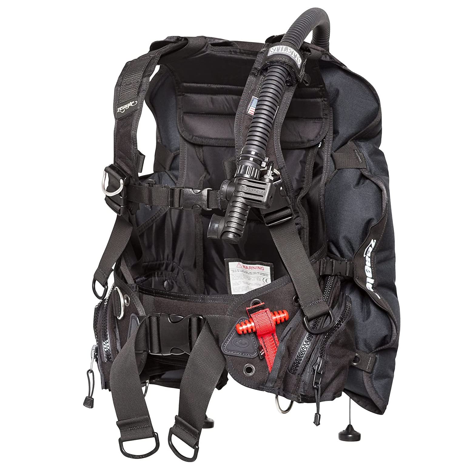 Zeagle Stiletto BCD with the Ripcord Weight System