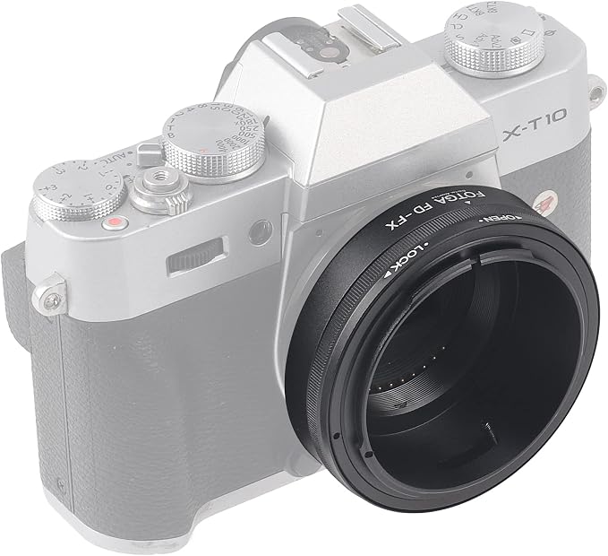 Adaptador FocusFoto FD-FX para lentes Canon FD a Fujifilm X miniatura 7