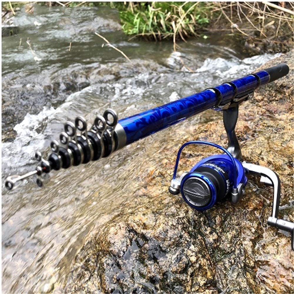 Canne à Pêche Télescopique, Canne à Pêche De Voyage,Canne à Pêche