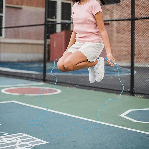 Miniatura 5 de TOYANDONA Cuerda de saltar de velocidad ajustable para hombres y mujeres, equipo de entrenamiento ligero portátil para entrenamiento de fitness para