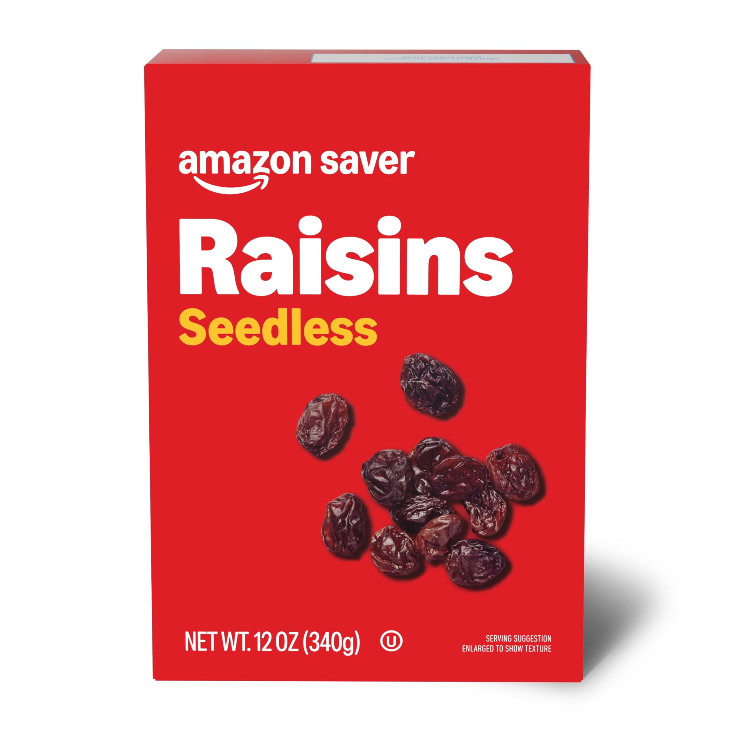 Amazon.com: Amazon Saver, Seedless Raisins, 12 Oz : Grocery