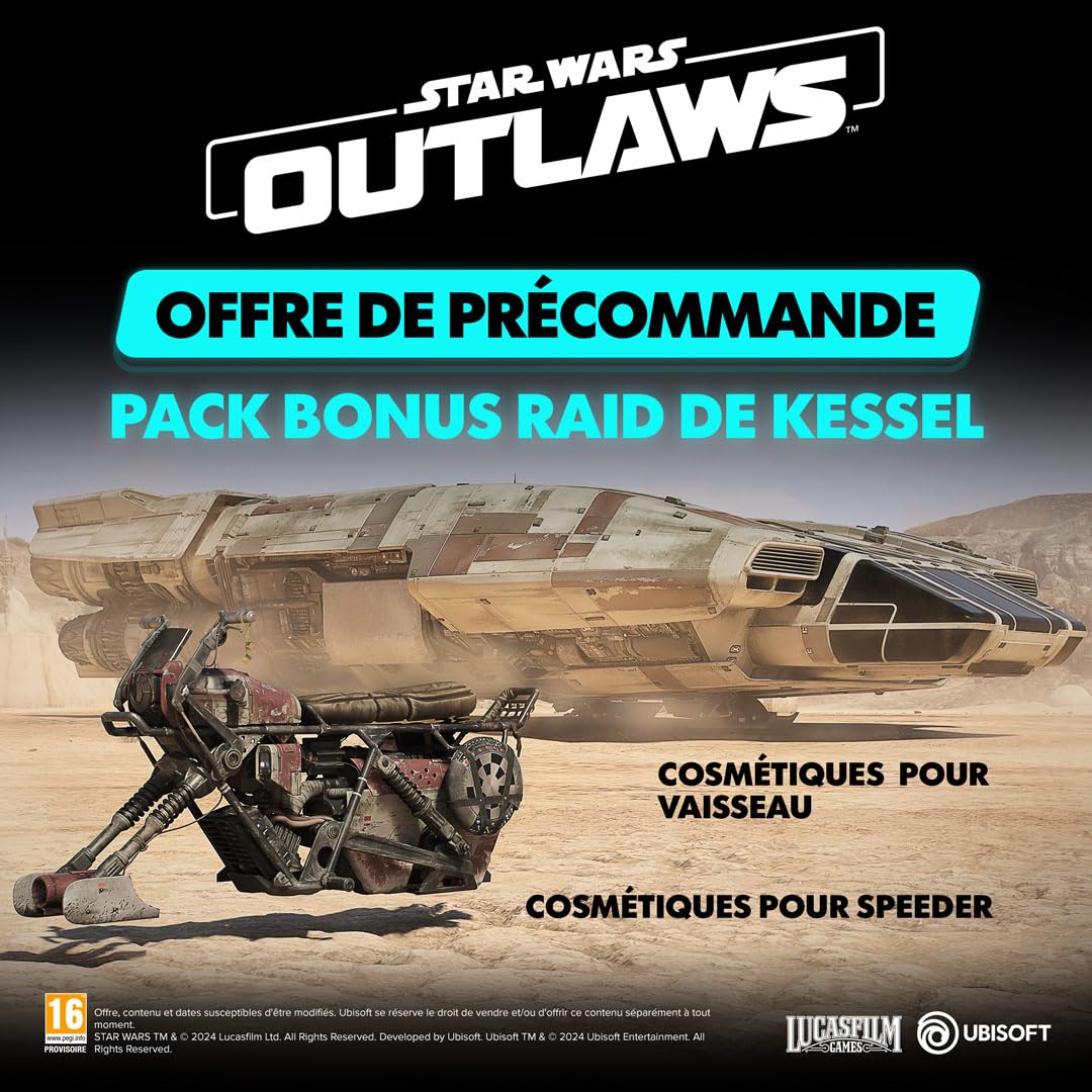 Star Wars Outlaws - Limited Edition (Exclusivité Amazon ) - [PlayStation 5]