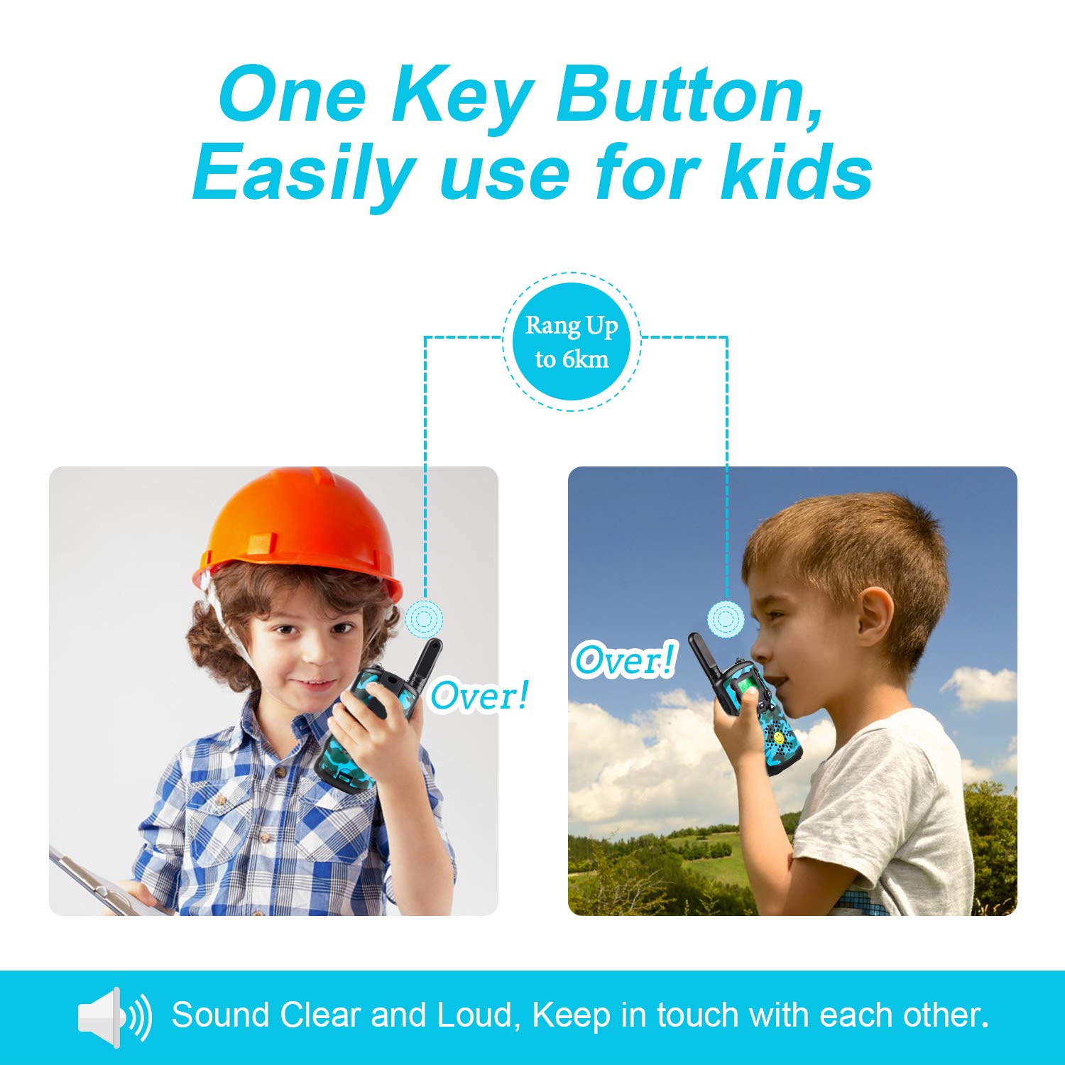 Walkie Talkies for Kids Adults,3 Mile Long Range - Image 4