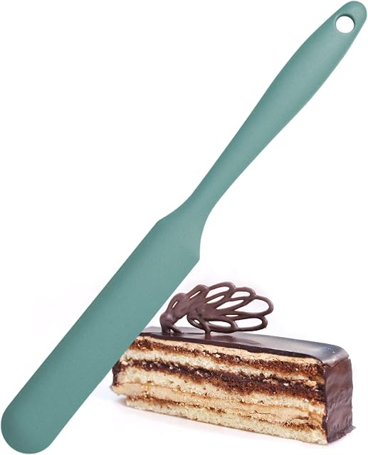 Taylors Eye Witness Mini Silicone Blue Palette Knife - Dishwasher Safe. Flexible & Perfect Size for Icing Cupcakes, Buns & Pastries. Odour, Stain & Heat Resistant (260°C/500°F). 5 Year Guarantee.