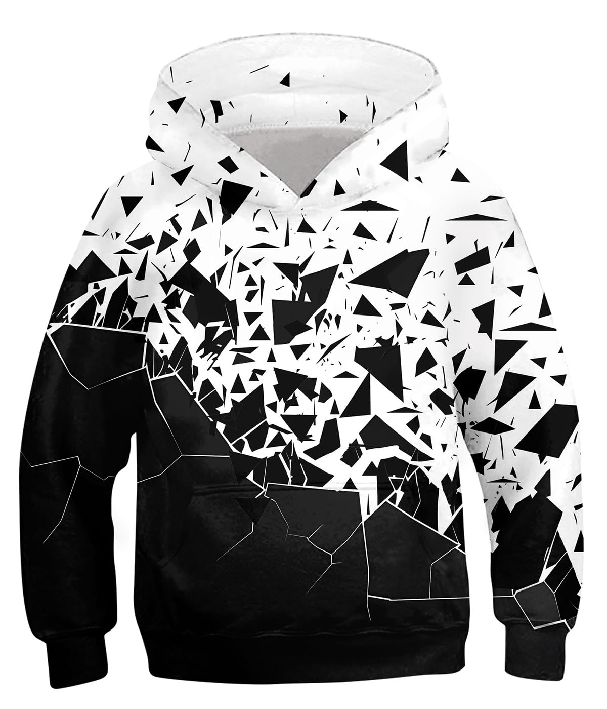 TUONROAD Boys Hoodies 3D Graphic Sweatshirt Lightweight Pullover 6-16T cool