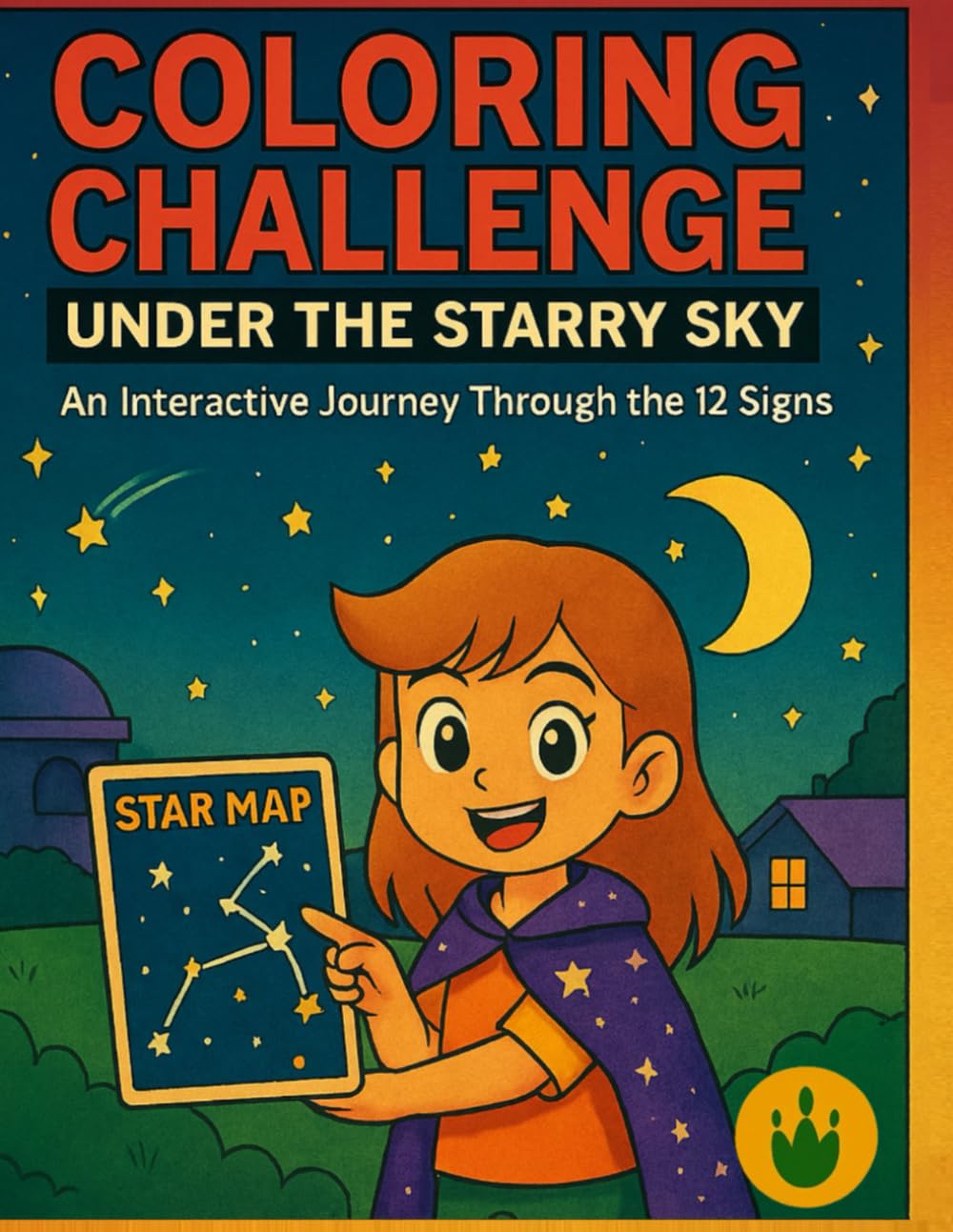 Coloring Challenge Under the Starry Sky