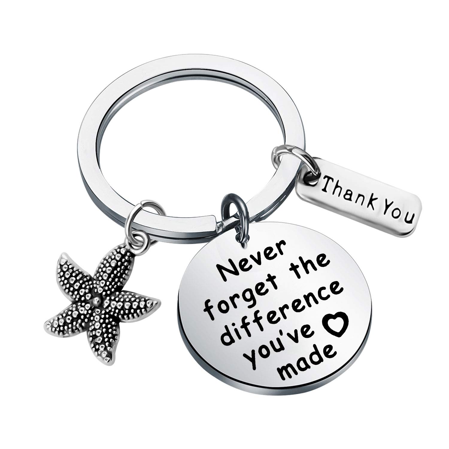MYOSPARK Coworker Leaving Gifts Never Forget The Difference You've Made Retirement Bracelet Appreciation Gifts