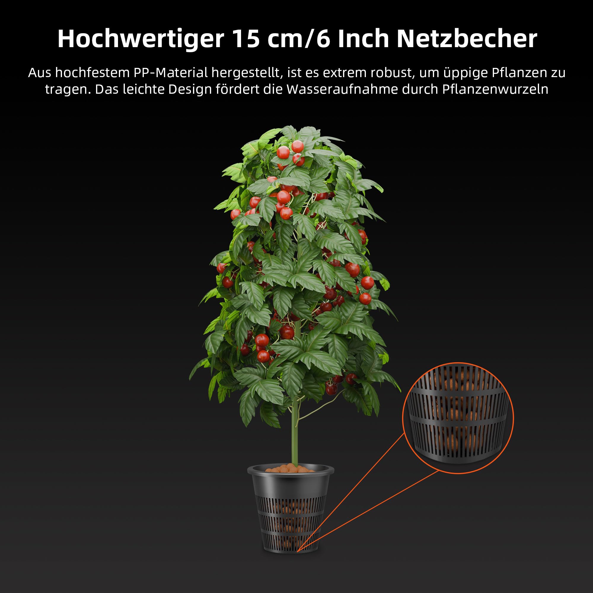 SPIDER FARMER DWC Sistema de Cultivo Hidropónico con 27 litros/7 Galones de Agua Profunda de Cultura, Nuevo Diseño de Cubierta Triangular, Bomba de Aire de 8W, 2 Cubos