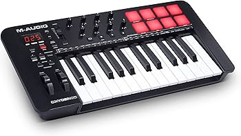 TECLADO CONTROLADOR MIDI M AUDIO 25 TECLAS OXYGEN 25MKV : Amazon