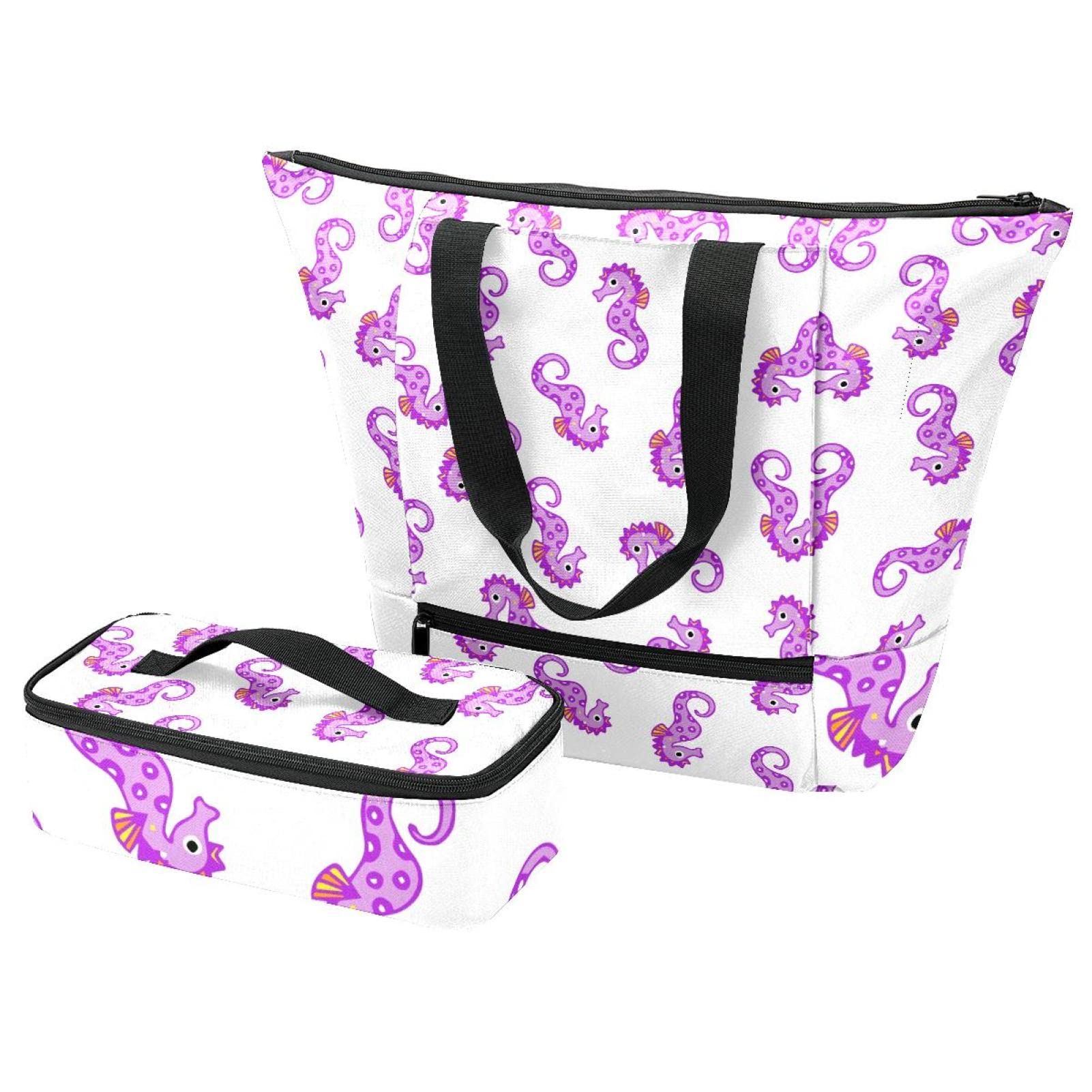 Sac fourre-tout oiseau et fleur idéal pour savourer votre déjeuner fait maison au bureau