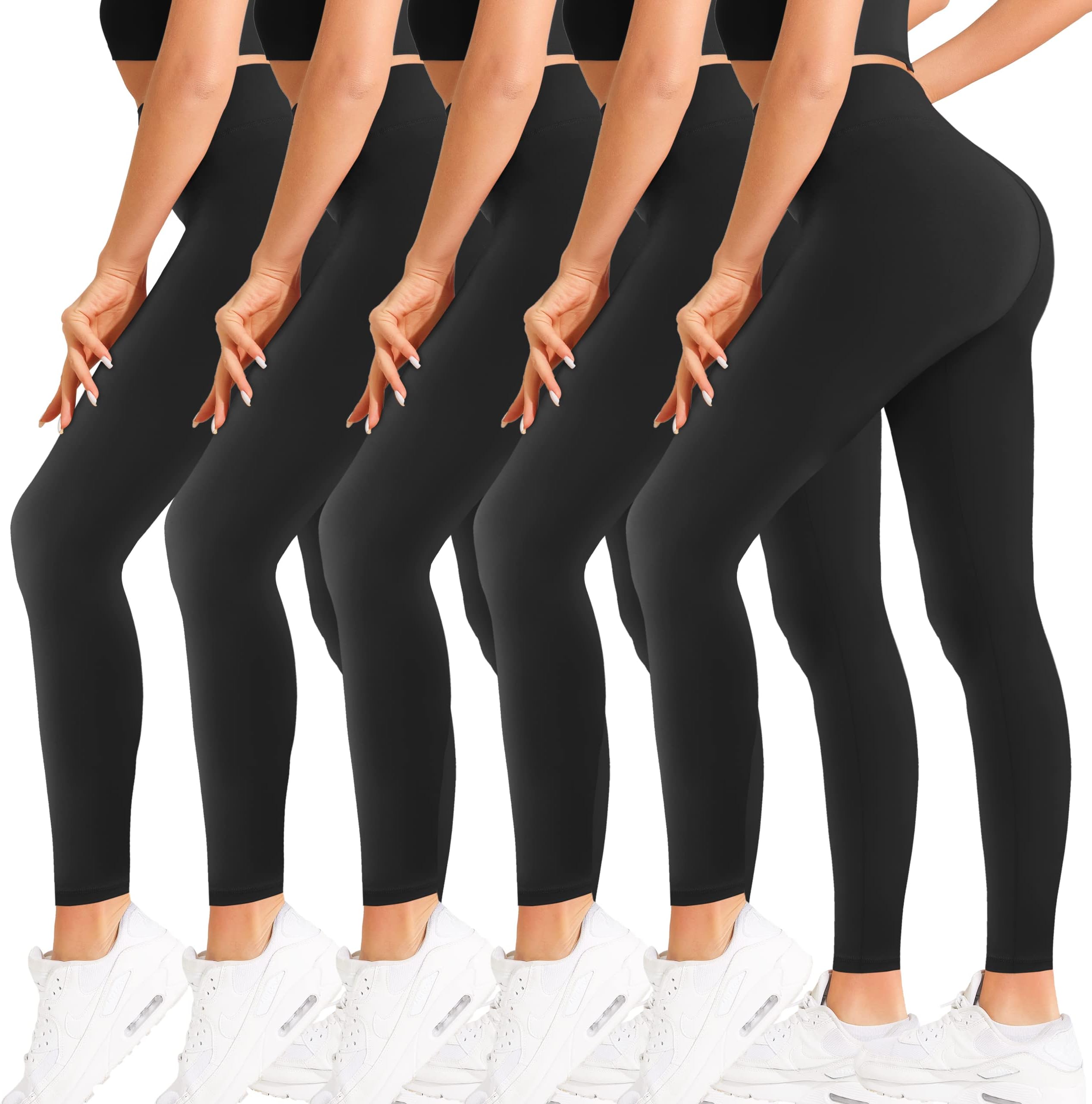 Natural FeelingsButtercloud High Waisted Leggings for Women Ultra Soft Stretch Opaque Slim Yoga Leggings