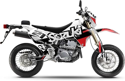 Miniatura 7 de Kalair GFX Kit de gráficos para Suzuki DRZ400SM (2001-2023) serie Enigma azul 16 Mil-Dirt pit bike pegatinas de motocicleta, calcomanías de carreras