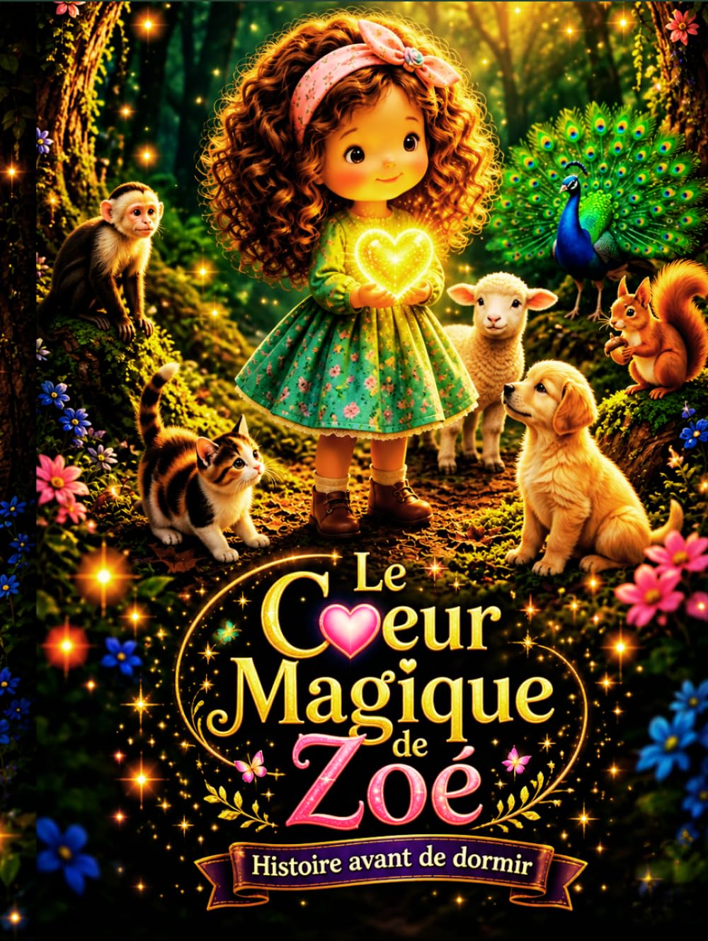 Le Cœur Magique de Zoé -Histoire avant de dormir:Une douce aventure magique pour les enfants de 3 à 5 ans sur l’amitié, la gentillesse et les animaux de la forêt (Les Belles Histoires du Soir)