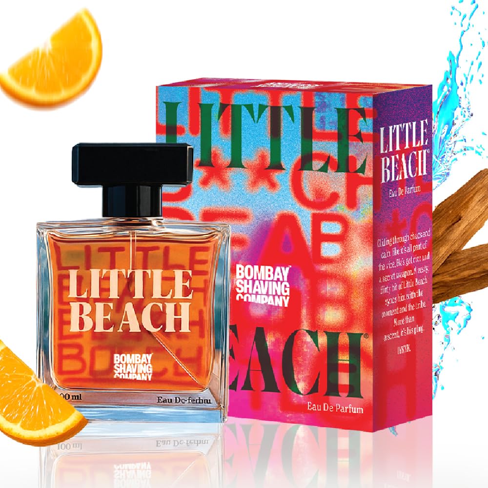 Bombay Shaving Company Little Beach Perfume for Men | Fresh Aquatic Long Lasting Perfume | Eau de Parfum | Gift for Men | Gift for Husband | Gift for Boyfriend | 100ml-picture-32