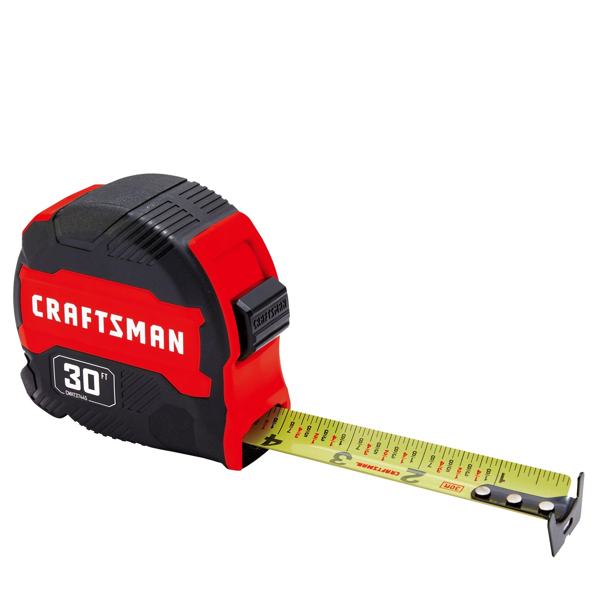 CRAFTSMAN Cinta métrica, agarre compacto, 30 pies (CMHT37445S)