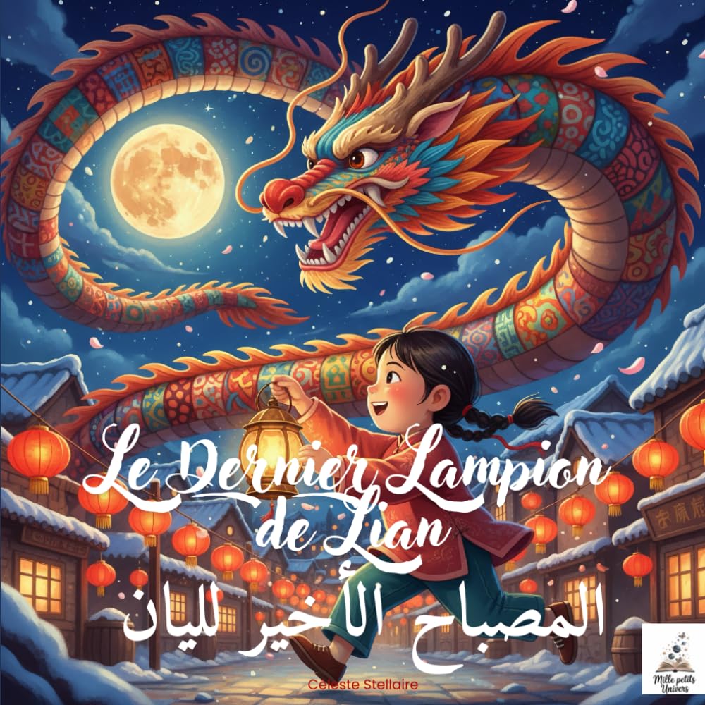 Le Dernier Lampion de Lian المصباح الأخير لليان: Album jeunesse poétique bilingue français–arabe sur le Nouvel An chinois, les lanternes et le courage (Les livres qui relient le monde)