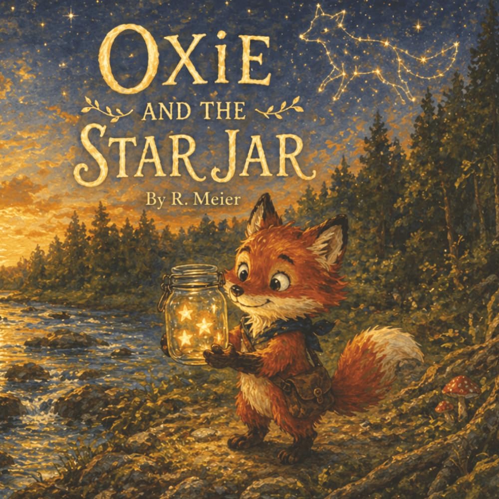 Oxie And The Star Jar: A Cozy Bedtime Story About Feeling Safe at Night