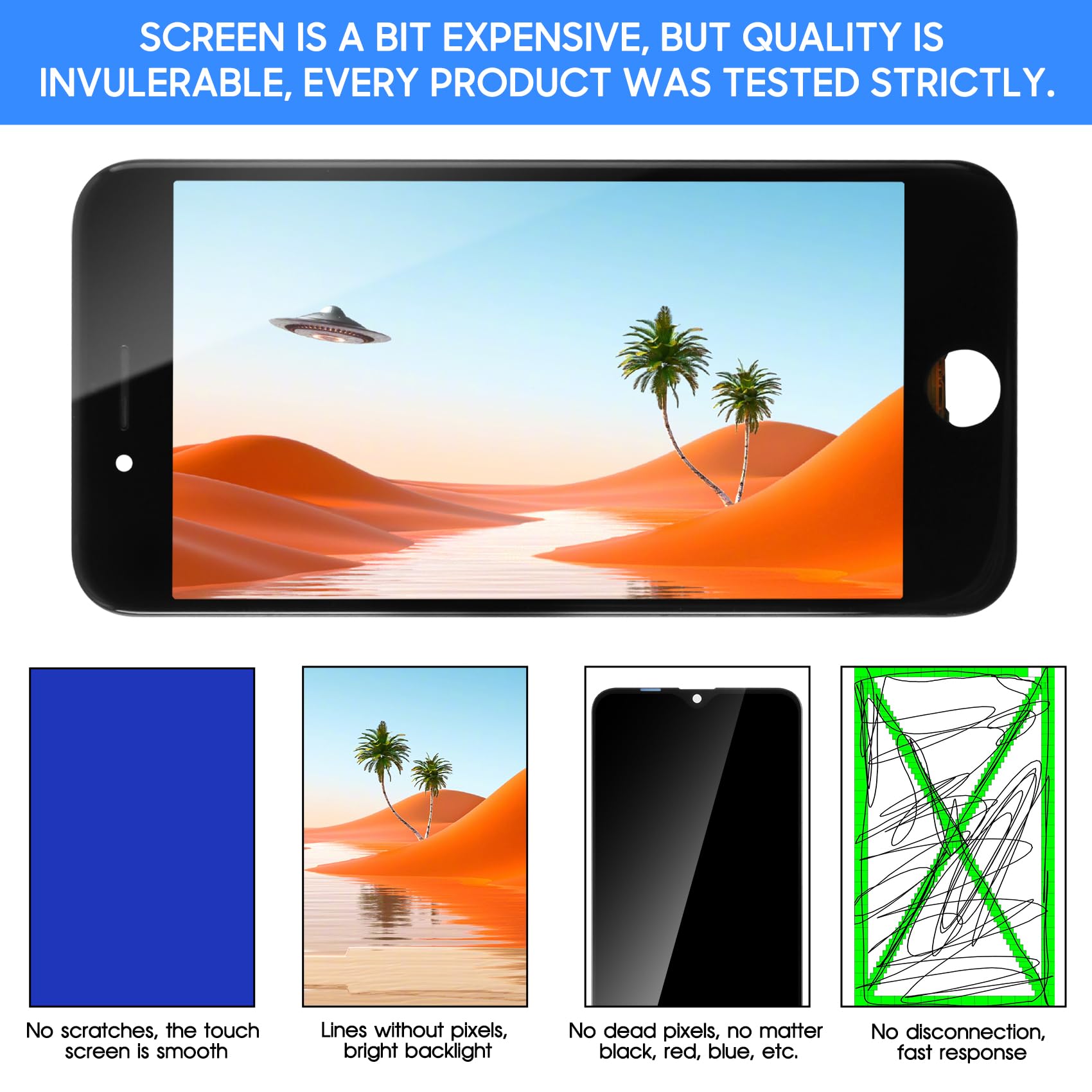 Amazon.co.jp: iPhone SE 2022 画面交換用ブラック、iPhone SE3 LCD