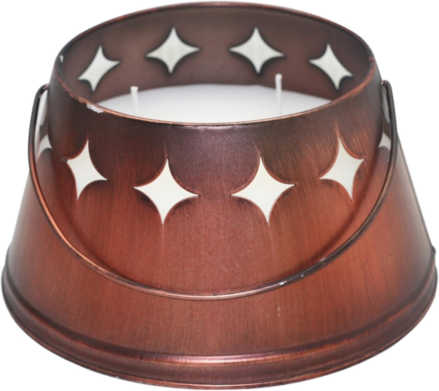 21350CEP Citronella Citro CNDL&ampBUCKET 3-Wick, No Size, Bronze