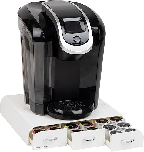 Miniatura 5 de Mind Reader Organizador Anchor de triple cajón para cápsulas Dolce Gusto CBTL soporte para cápsulas de café de una sola porción