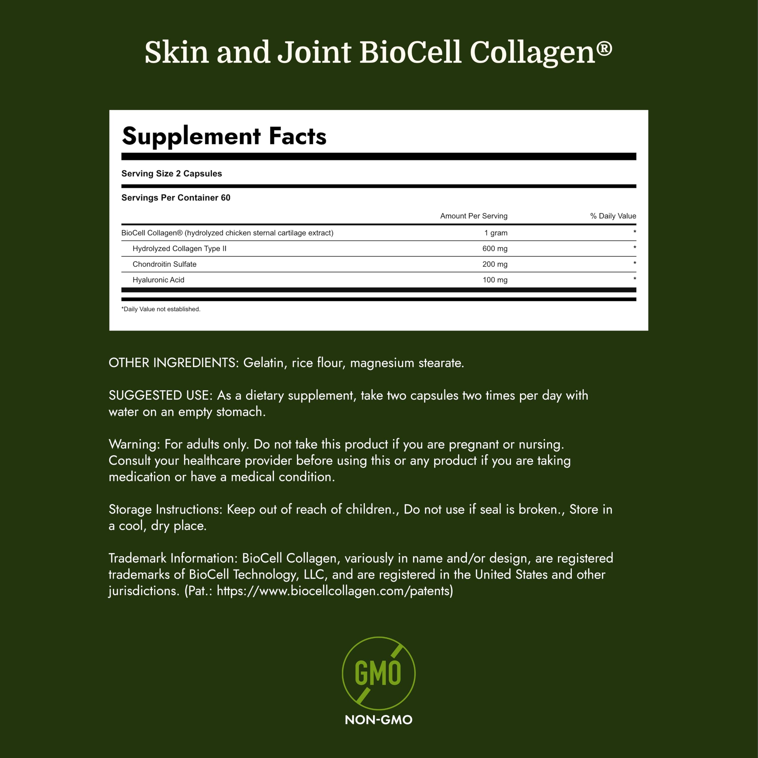 Swanson Chicken Sternum Cartilage, Collagen Type II 500 mg, 120 Capsules — Amazon image 4