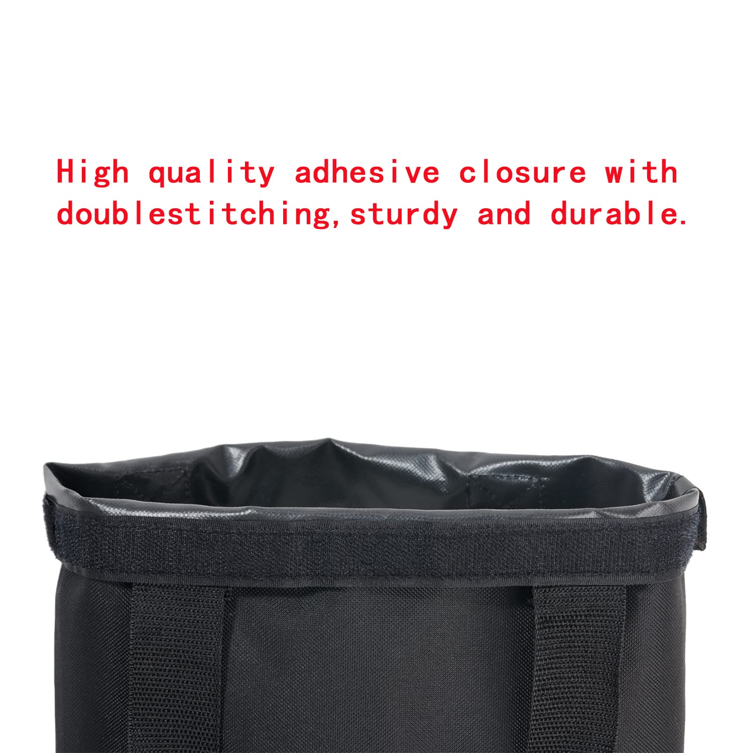 CACTIYE Canopy Weight Bags for Pop up Canopy Tent Sand Bags Leg Weights (Round-4PCS-7.6x20 INCH, Black), 4PCS-Round 7.6x20 INCH - Image 4