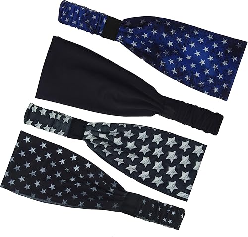 Miniatura 30 de Obacle Diademas para hombres y mujeres, bandas para el sudor, antideslizantes, transpirables, duraderas, para deportes al aire libre, entrenamiento