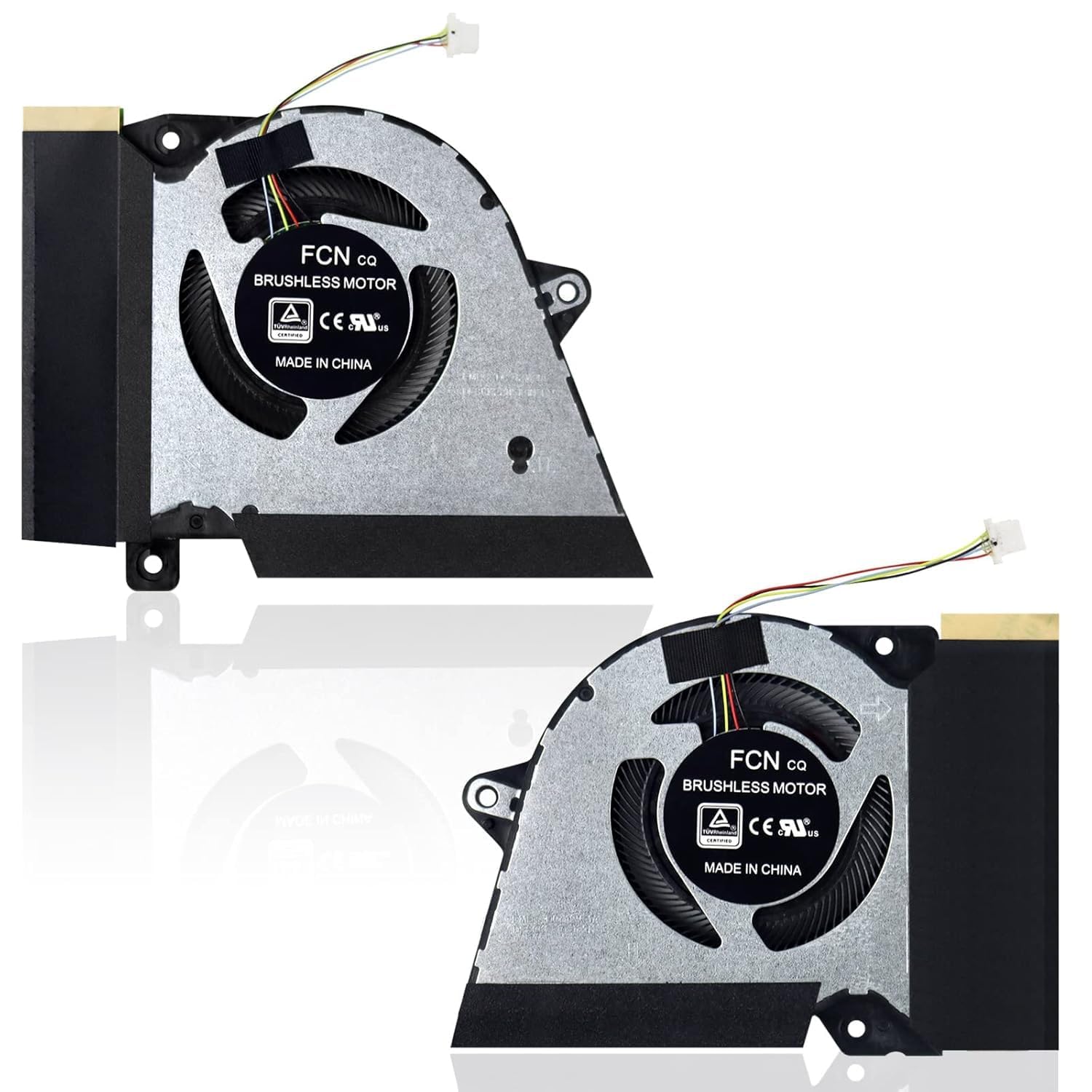 Compatible Laptop CPU+GPU Cooling Fan for ASUS Rog Zephyrus G14 GA401 GA401I GA401IV GA401IU GA401IH GA401II DFSCK22105182H FMBB DFSCK22115181H FMBC 12V 1A Fan w/ 2 Repair Tool