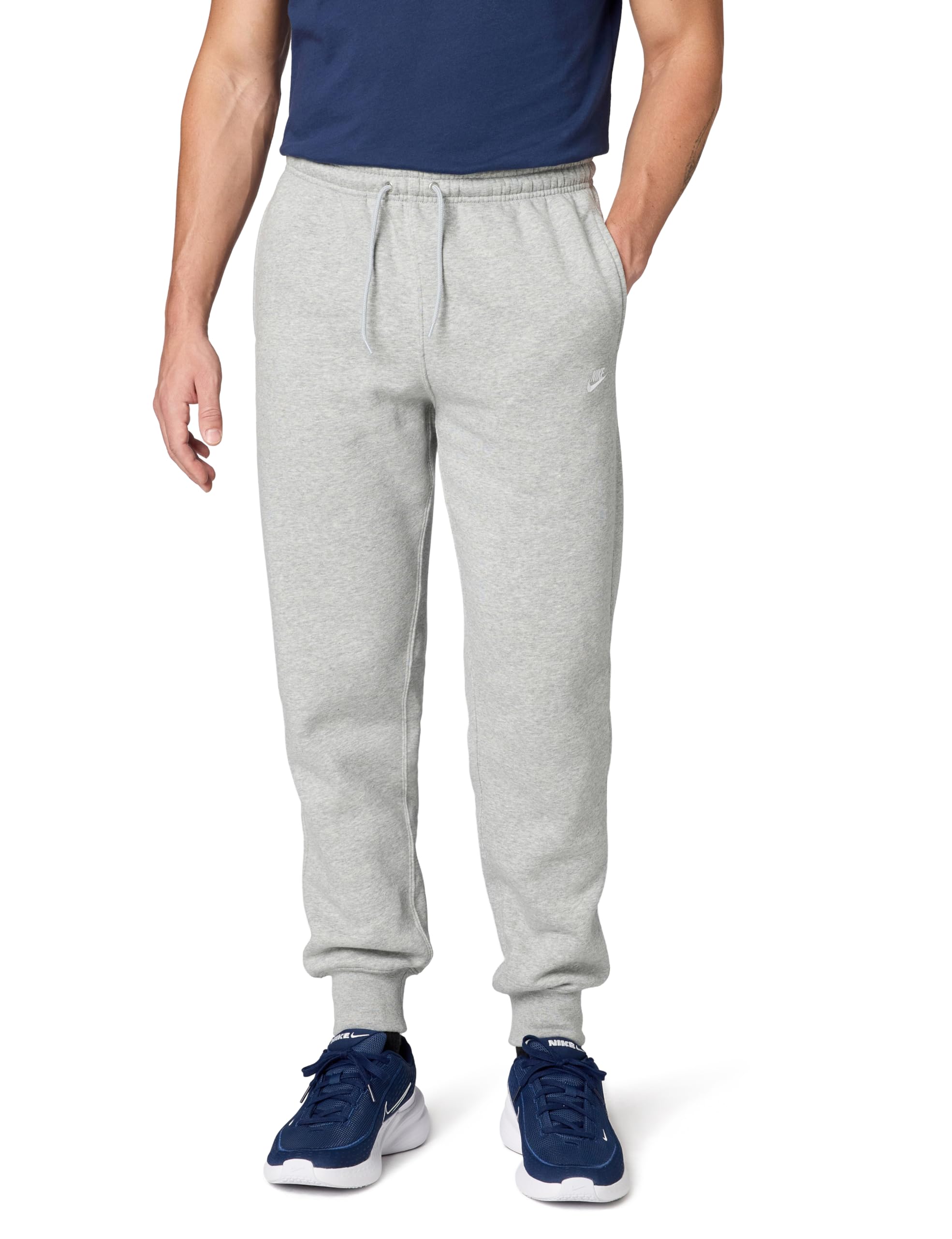 Nike Men's Grey Club Fleece Jogger - Small - Footasylum