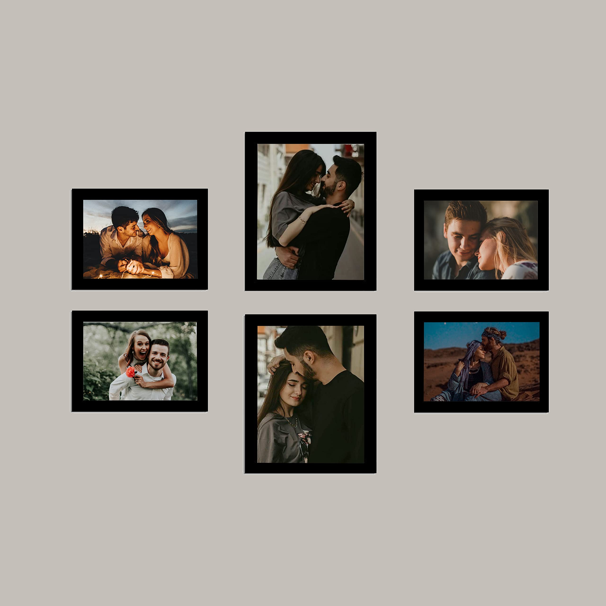 FA6 Wooden Photo Frame for Wall Decor Customized Black Photo Frames for Couple and Family Gifts, Home Decor (4 Pcs 5x7 Inch, 2 Pcs 6x8 Inch) (B0BFBZ7PKL) Amazon Price History, Amazon Price Tracker
