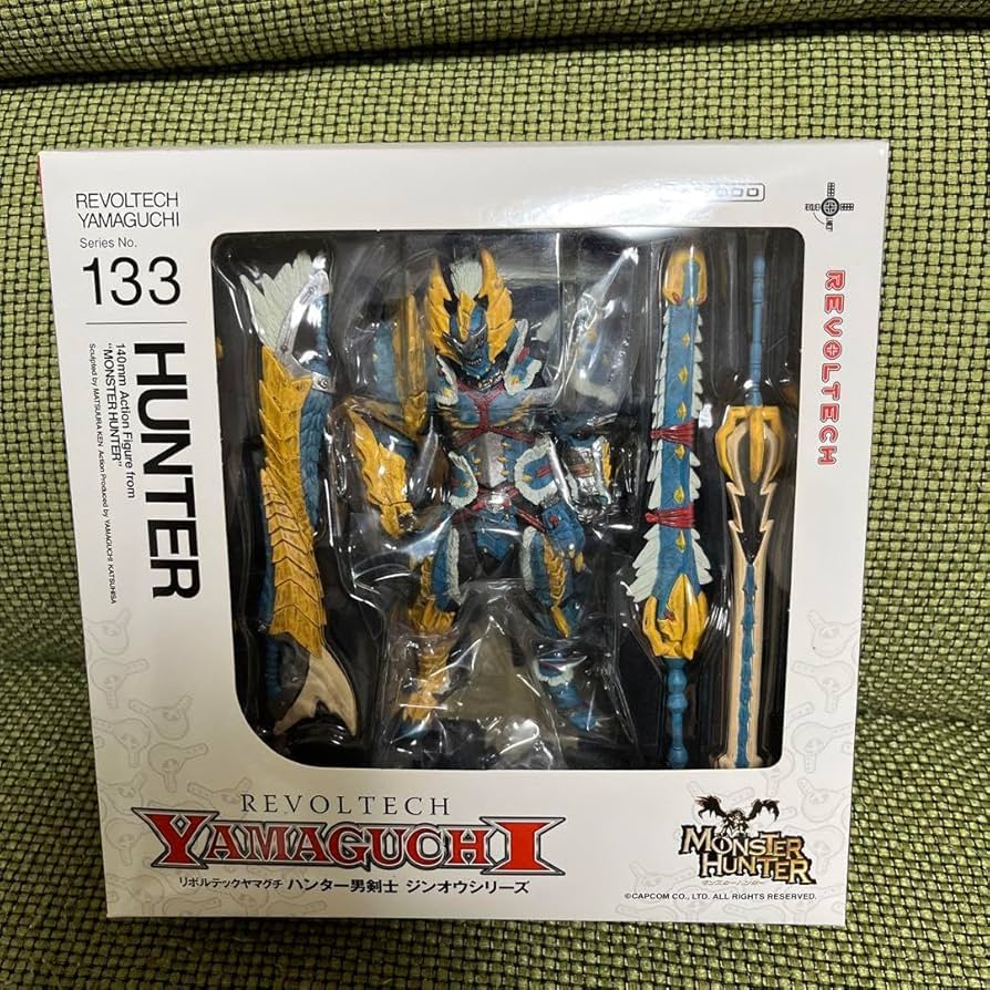 リボルテック　ハンター剣士andジンオウガ Amazon.co.jp: リボル テック ハンター剣士andジンオウガ : おもちゃ