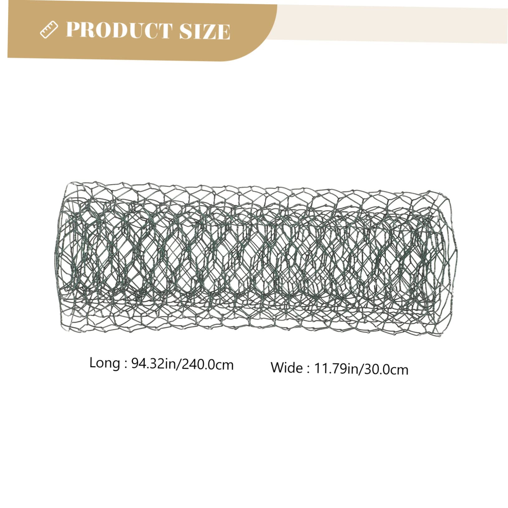 BESPORTBLE Chicken Wire for Floral Arrangements Greenery Garland DIY Craft Projects