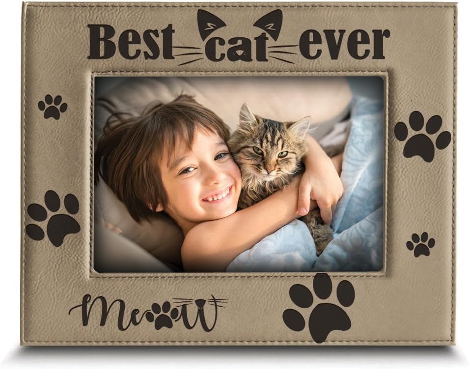 BELLA BUSTA Best Cat Ever Cat Lover FrameCat Picture
