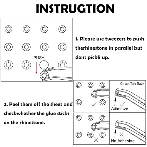Miniatura 7 de Gemas faciales para el cabello, joyas autoadhesivas para la cara, joyas para ojos, diamantes de imitación de 0.15640.23 pulgadas, gemas para la