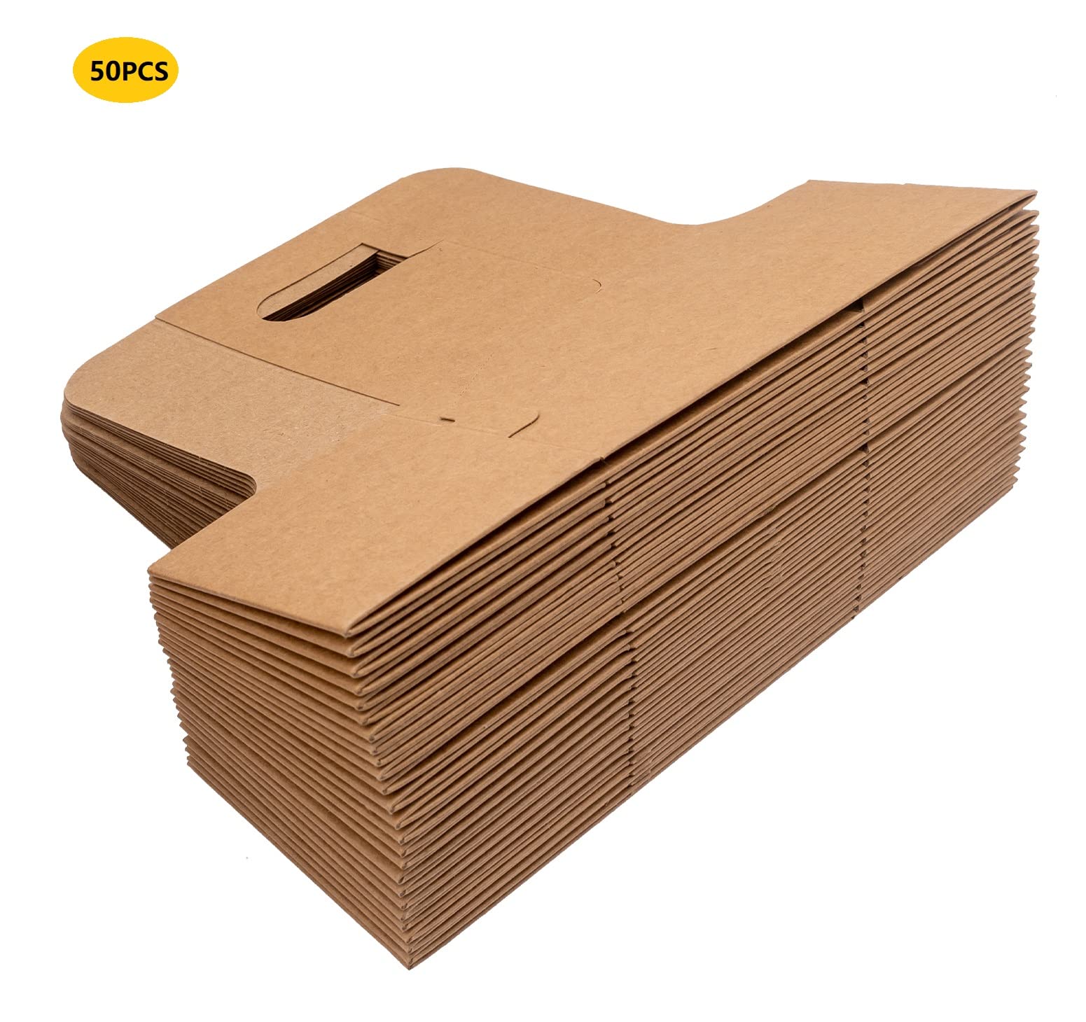 B>2</b> <b>Cup</b> <b>Disposable</b> <b>Drink</b> <b>Carrier</b> <b>with Handle</b>, <b>Supkiir</b> <b>Kraft</b - View #10