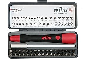Wiha 75958 Piece GoBox Precision Micro Bit Set: Ultimate Precision and Versatility