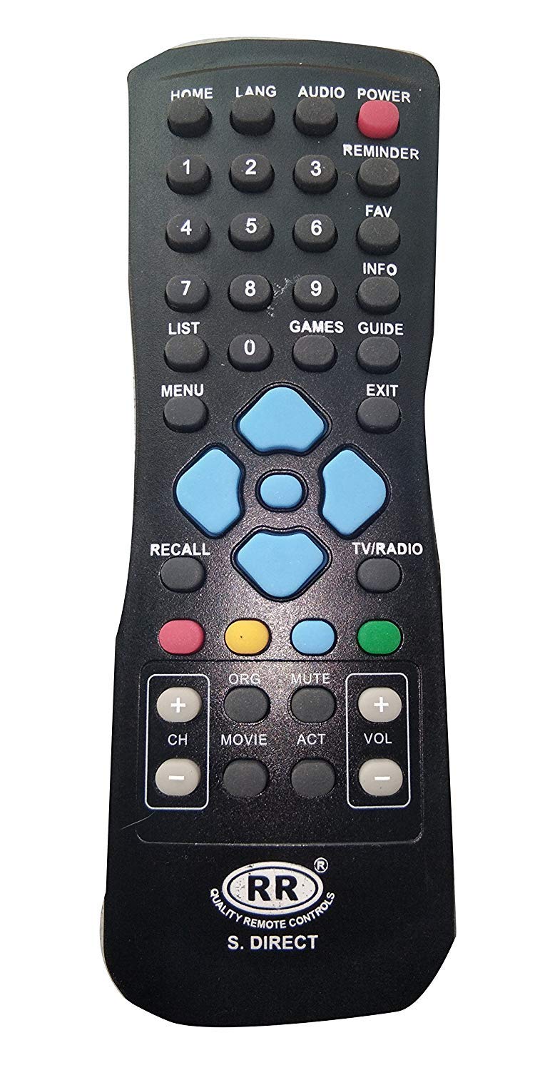 Sun Direct Setup Box Universal Remote