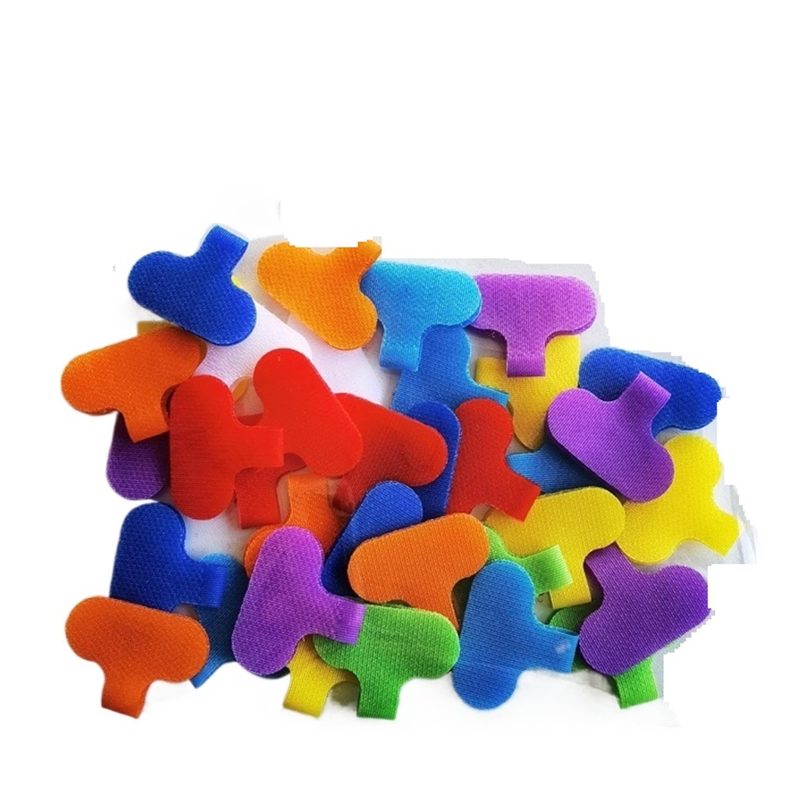 Kabelbeschriftung 200/10x Kabeletiketten, einfach zu schreibende Drahtetiketten for Organisieren und Identifizieren von Kabeln, selbstklebende bunte Etiketten for das Büro(200PCS)