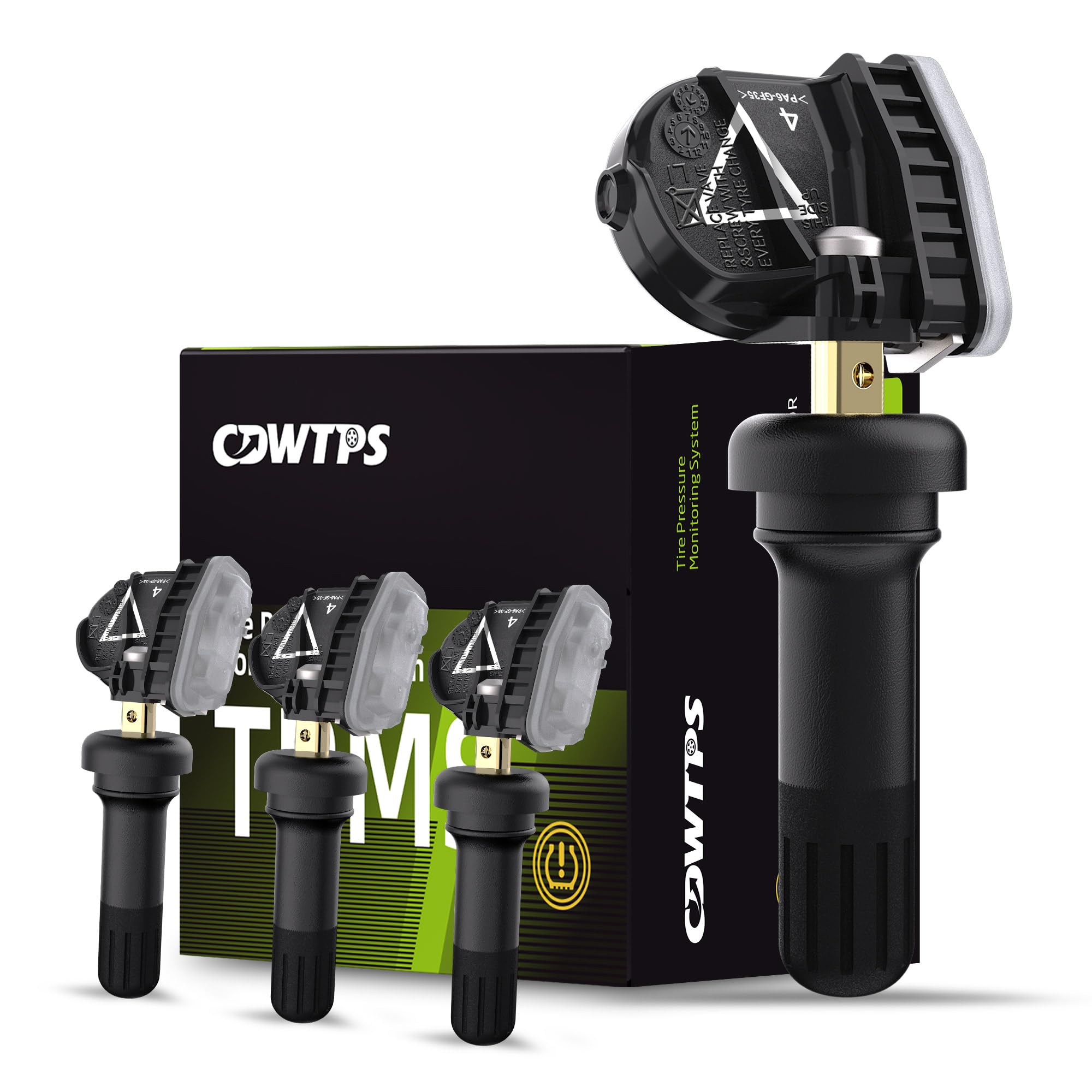 CDWTPS 433MHz TPMS Sensor 4-Pack