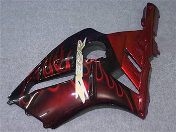 Amazon.com: NT Red Flames Fairing Fit for Kawasaki Ninja