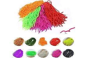 Best Color Combo Set Leg Squirmy Wormy Fly Tying Materials