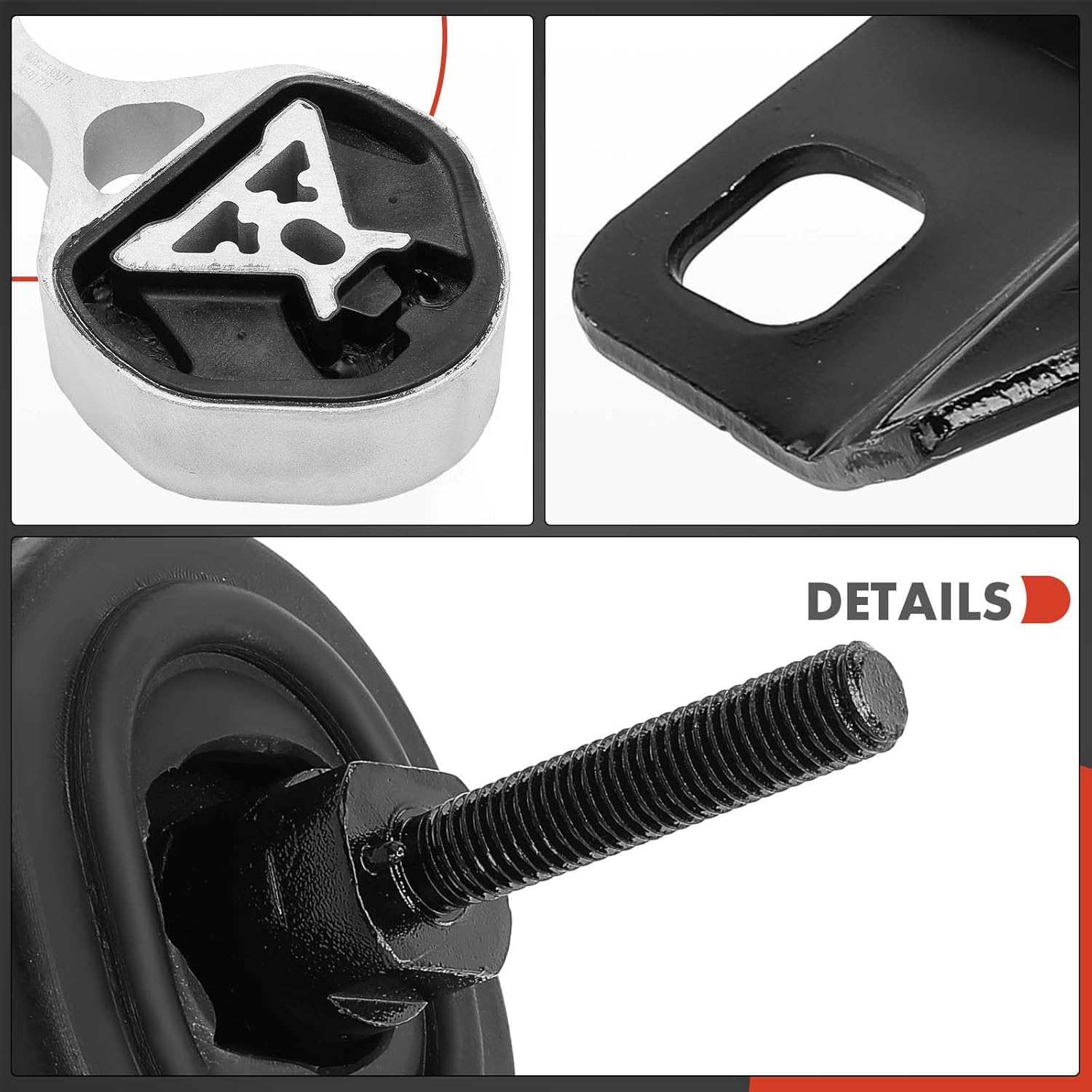 A-Premium 3PCS Engine Motor Mount Transmission Mount Torque Strut Mount Kit Compatible with Ford Explorer 2016 2017 2018 2019 2.3L, Automatic Transmission, FWD, Turbocharged Only, Replace# BB5Z6038F